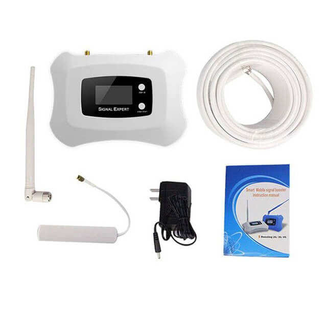 Top quality ,New fashion ,3G mini booster 2100mhz mobile signal booster repeater with smart LCD